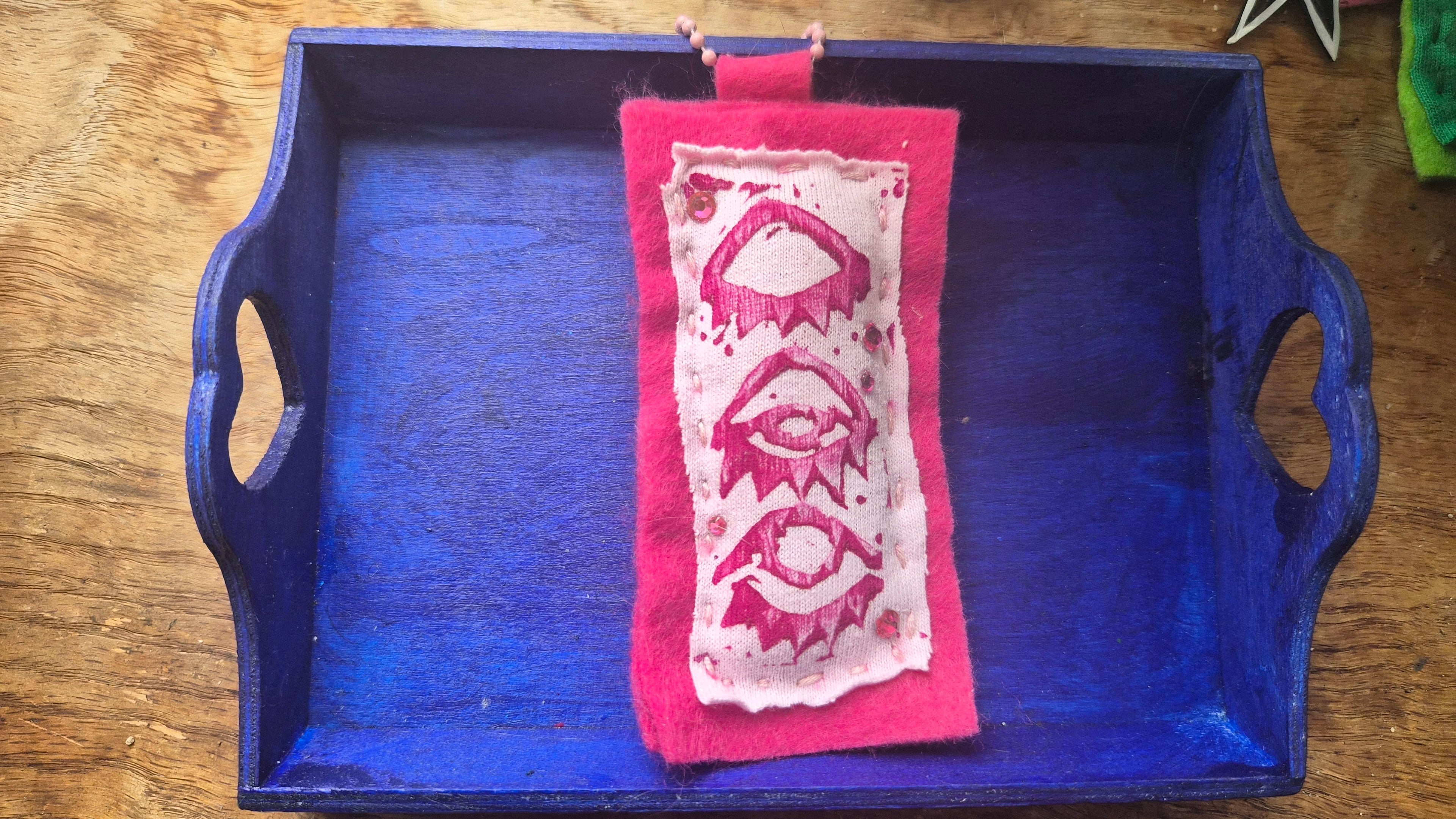 3 eyed Bag Charm