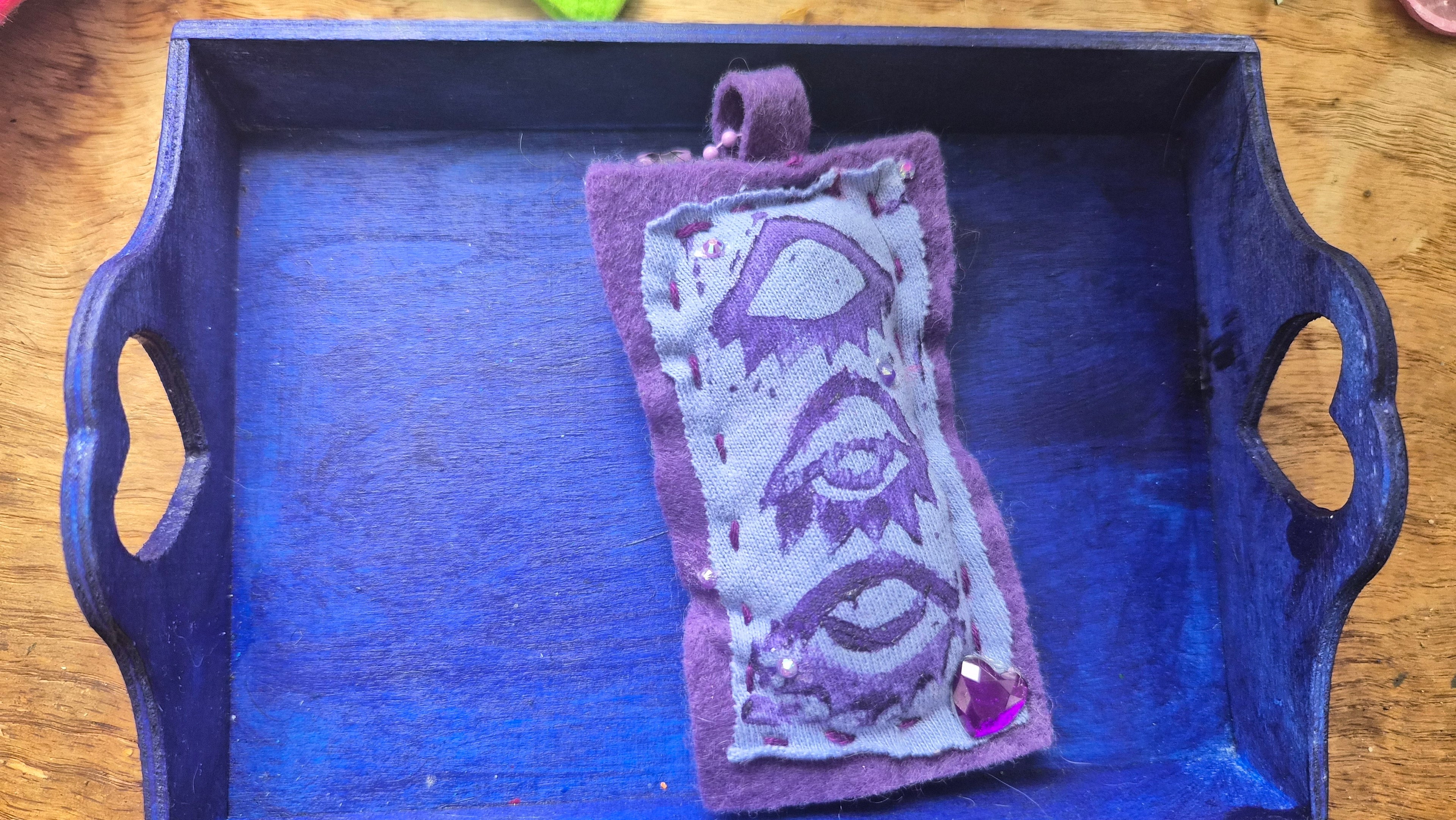 3 eyed Bag Charm