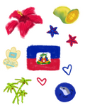 Haitian Sticker Sheet