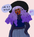 SHE is a witch