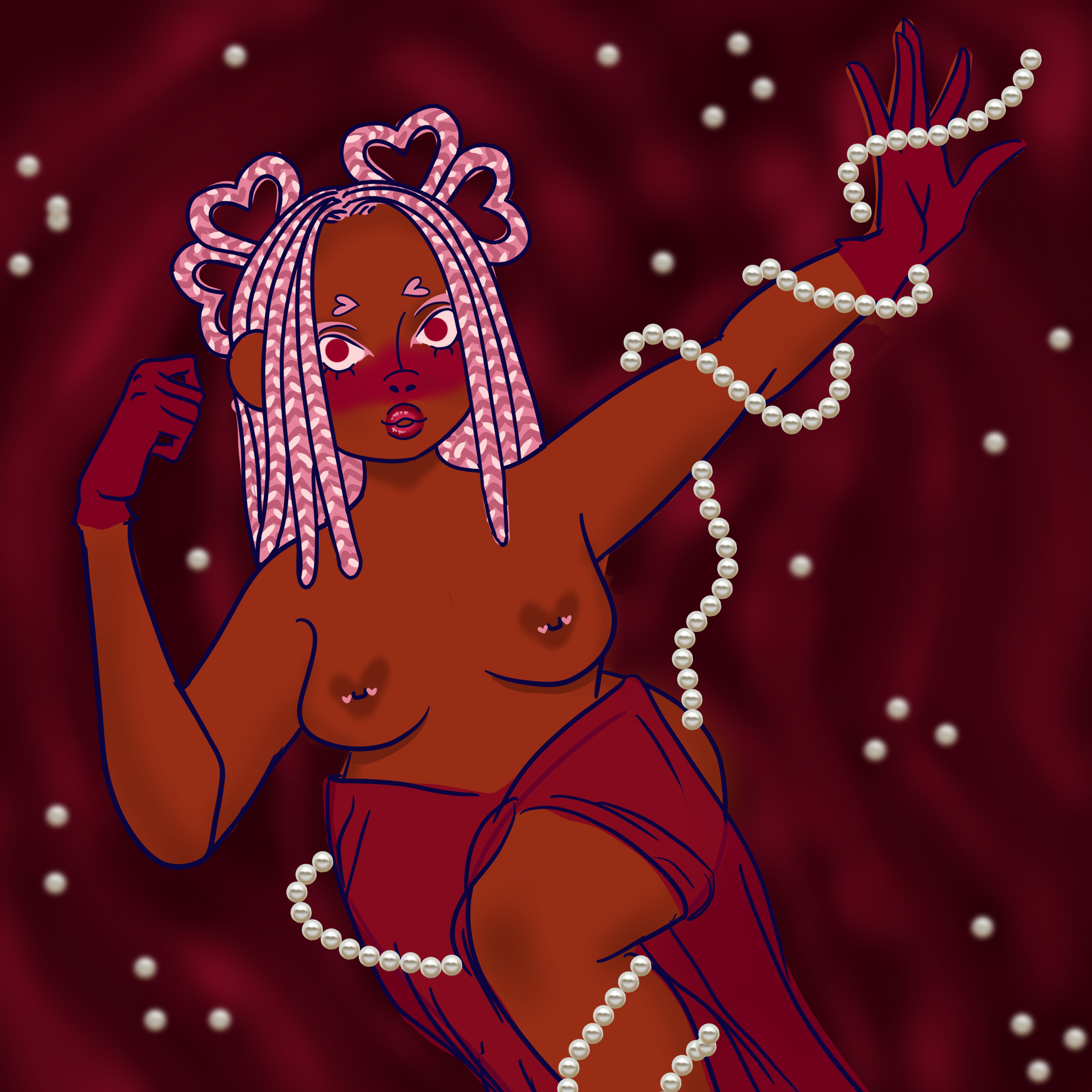 Magic Girl Chère  Topless